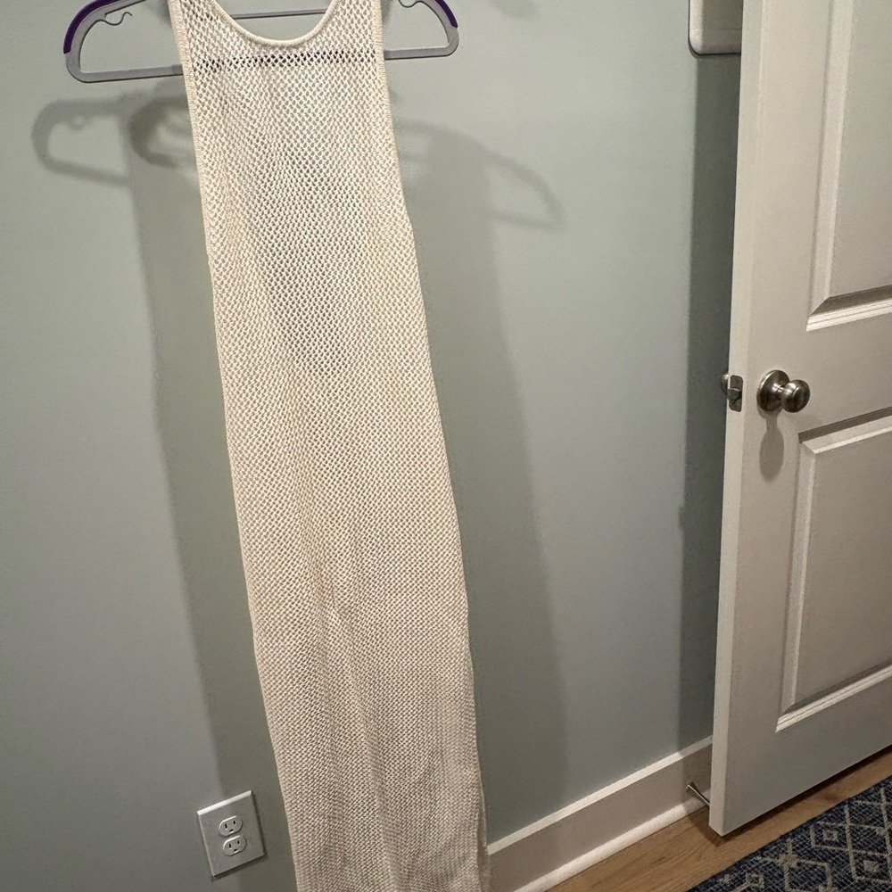L*Space Cream Knit Dress (s/m)